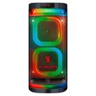 Bocina Bluetooth Micro Sd Karaoke Led Usb Negra Kaiser
