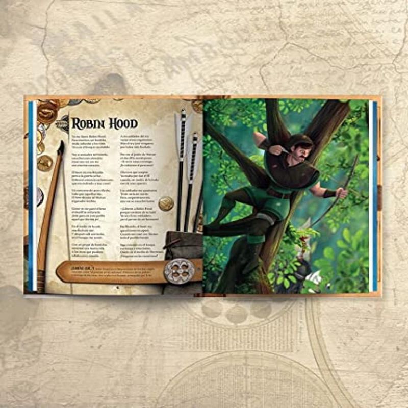 El gran libro de los h&eacute;roes y los aventureros, ... image number null