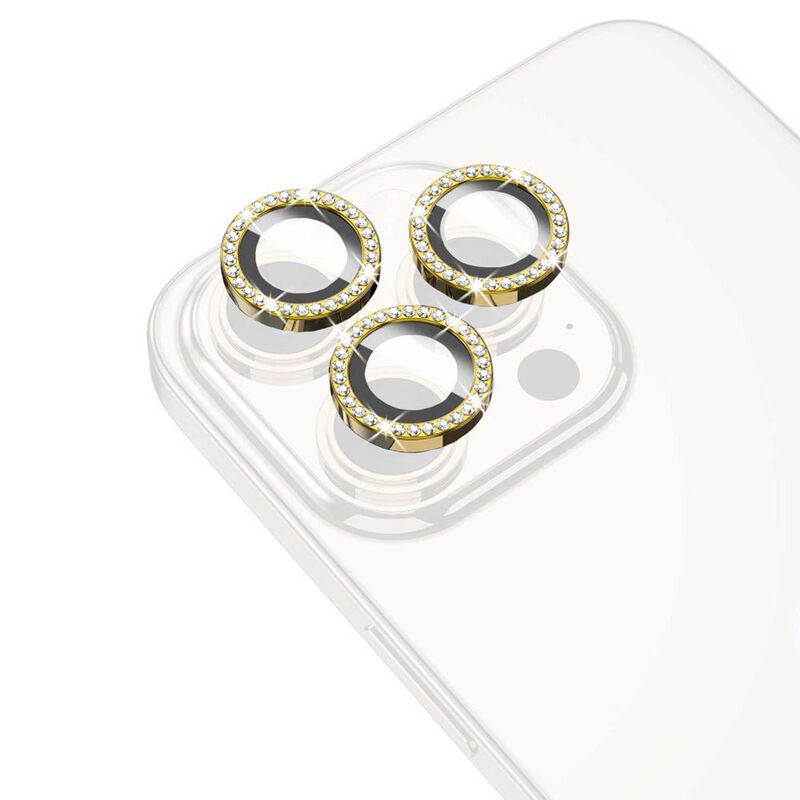 Mica Vidrio MYBAT GlamCam para iPhone 15 PRO y ... image number null