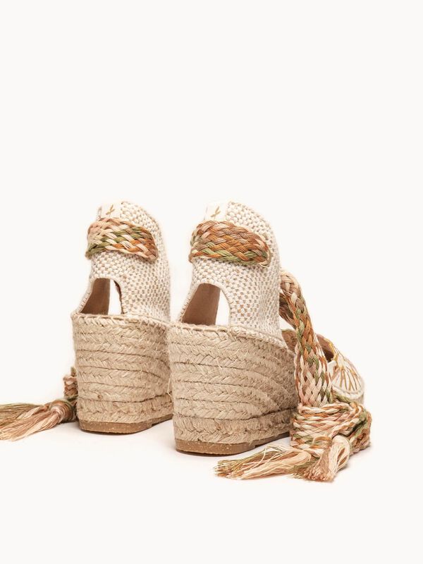 Alpargata Romero Cu&ntilde;a Media Bordado Silvestre R... image number null