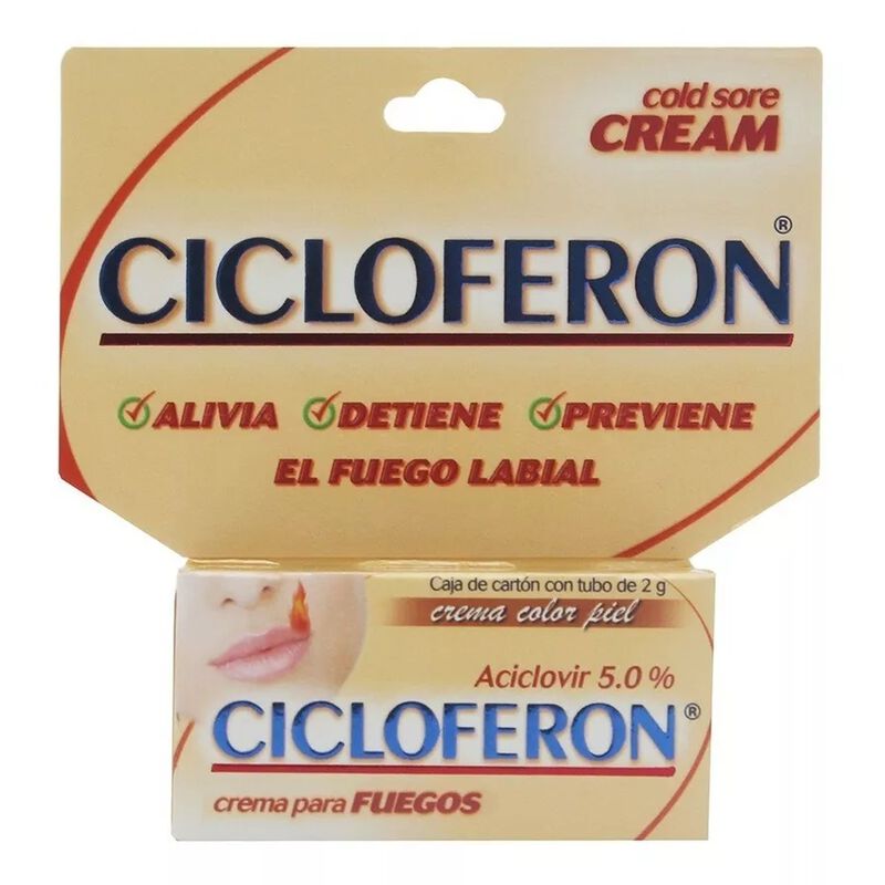 Cicloferon Crema Color Piel Tubo 2g image number null