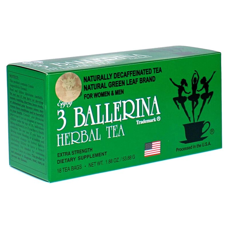 T&eacute; 3 Ballerina Extra Fuerte 6 Cajas 54 g image number null