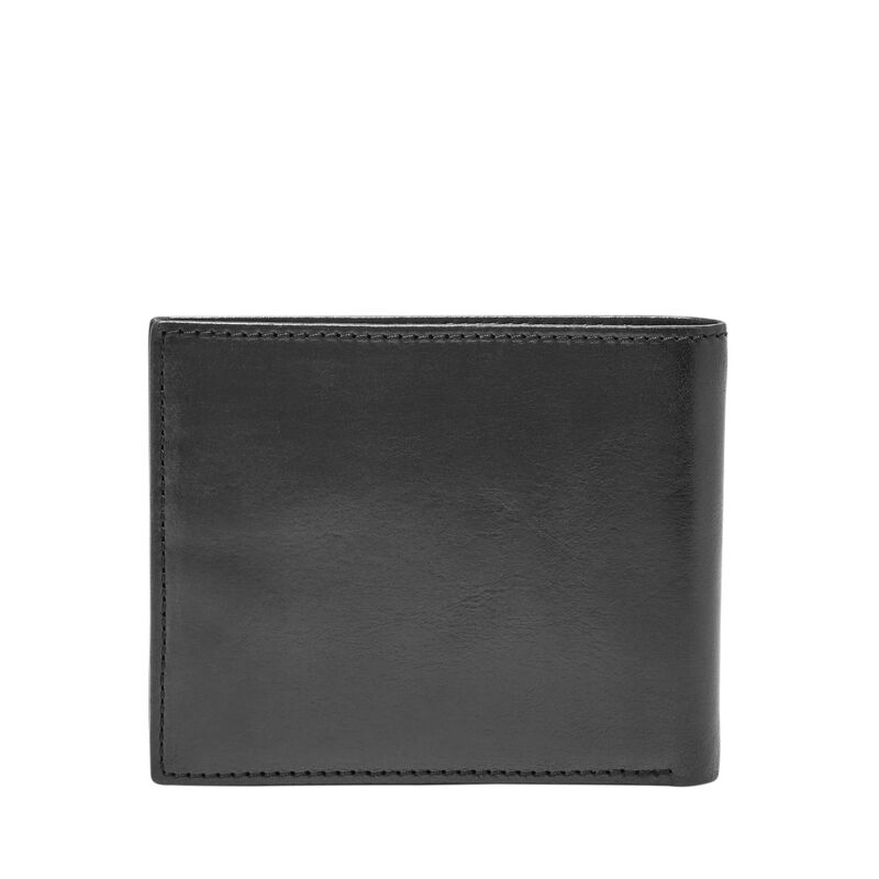 Billetera Fossil Ryan De Cuero Con Bloqueo Rfid... image number null