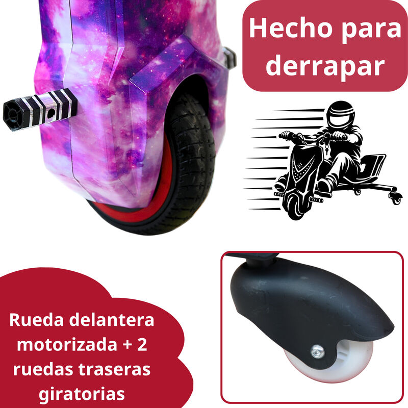 Montable El&eacute;ctrico Infantil Drift Trike Motor 1... image number null