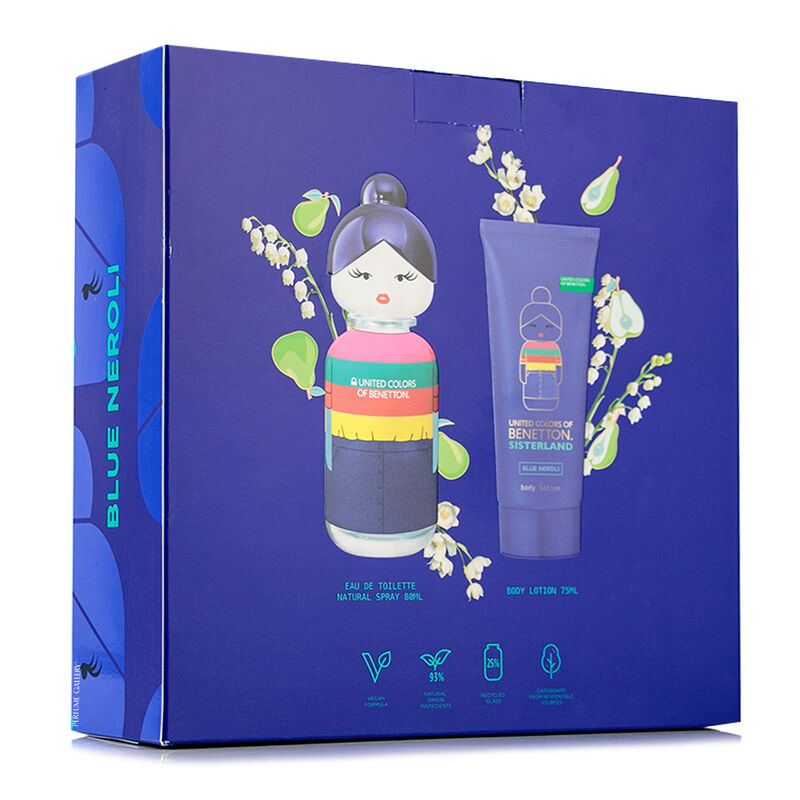 Set Para Dama BNT Sisterland Blue Neroli EDT 80... image number null
