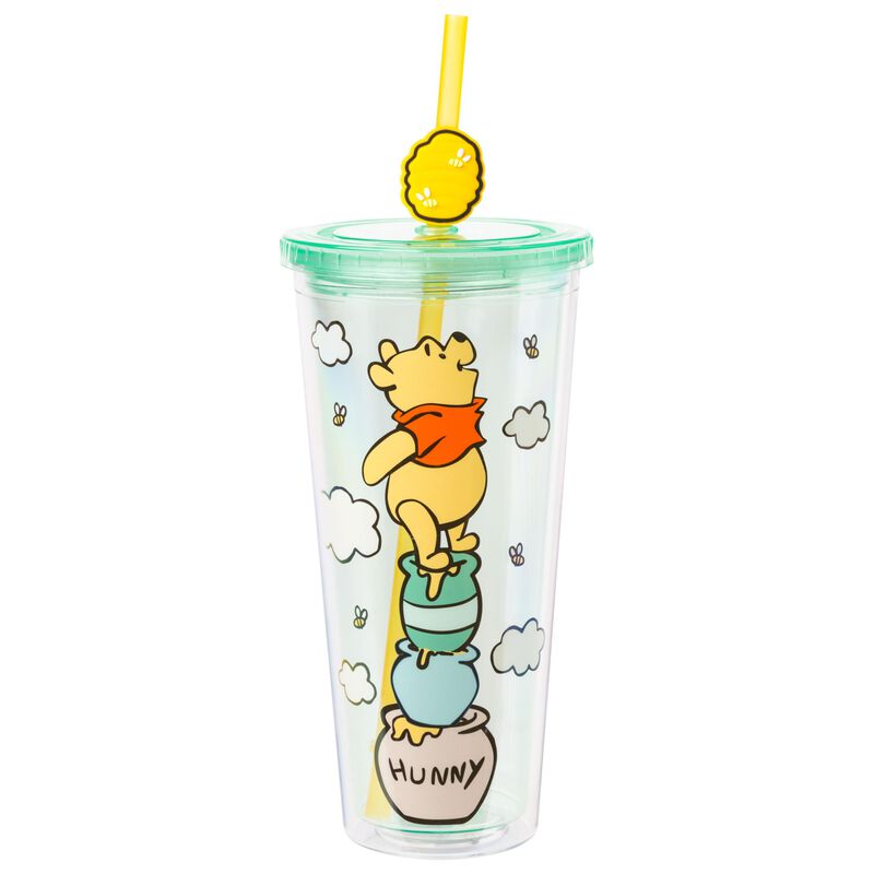 Bote Cold Cup Silver Buffalo Winnie The Pooh Hu... image number null