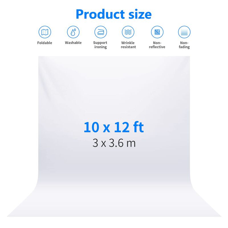 Backdrop Neewer Pro Photo Studio, Poli&eacute;ster, 3 ... image number null