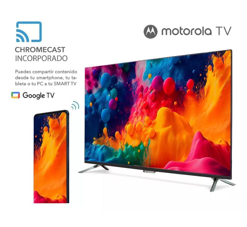 Pantalla Motorola Mot32hle11 32 Pul Smart Tv Le... image number null