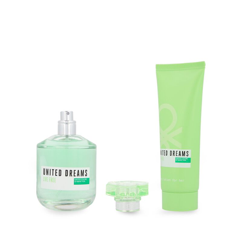 Set United Dreams Live Free 2pzs Fragancia 80ml... image number null