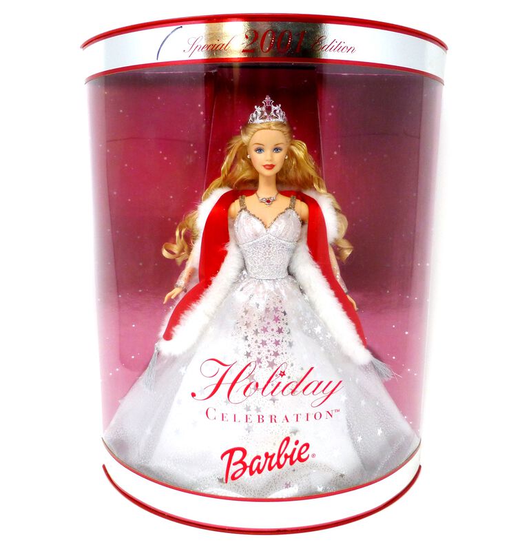 Doll Barbie Holiday Celebration 2001 Edici&oacute;n Es... image number null