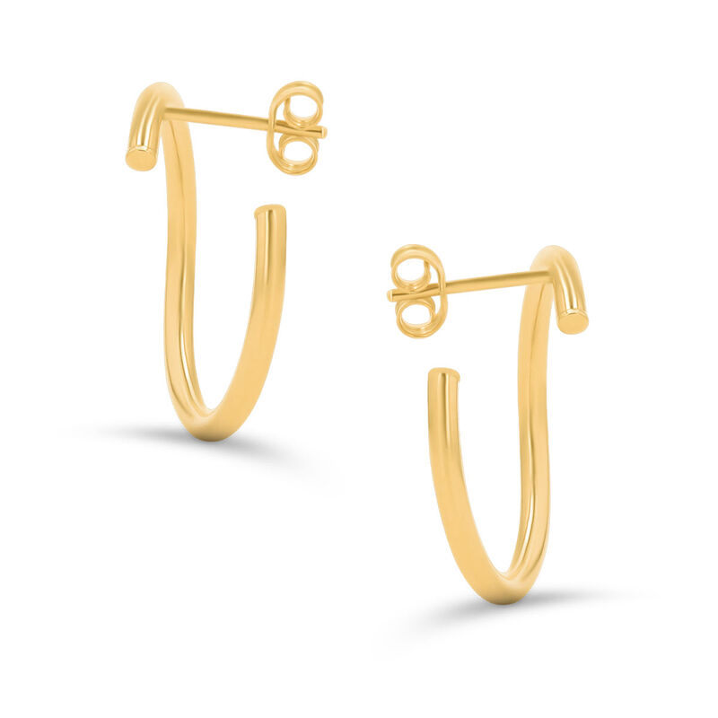 Aretes De Oro Amarillo 14k image number null