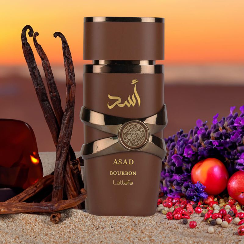 Perfume Lattafa Asad Bourbon Eau De Parfum Para... image number null
