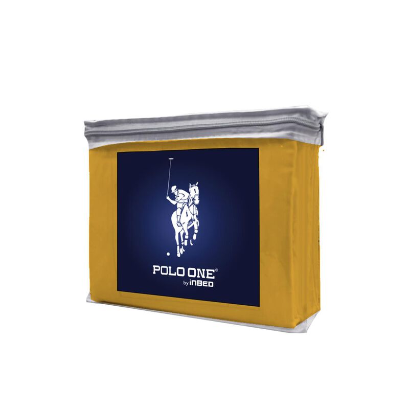Juego De S&aacute;banas Queen Size Polo One Solid Mang... image number null