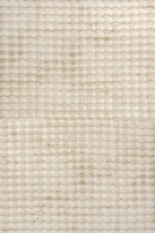 Alfombra Nuloom Jeni Beige De Cuadros Lavable 1... image number null