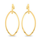 Aretes De Oro Amarillo 14k (35mm Aprox)