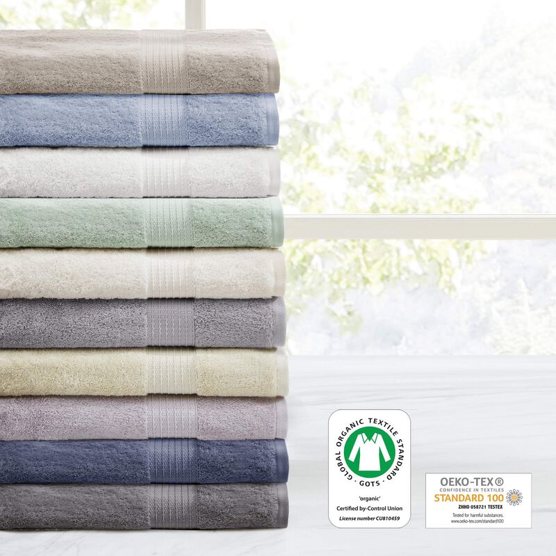 Juego De Toallas Madison Park Organic 100% Algo... image number null