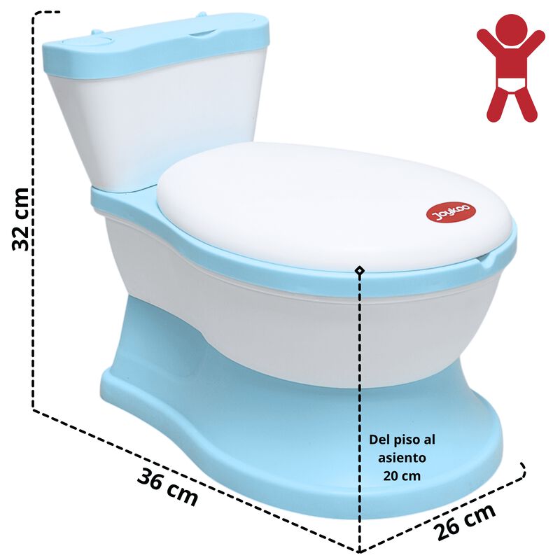 Baño Entrenador para Niños Sonido de Descarga A... image number null