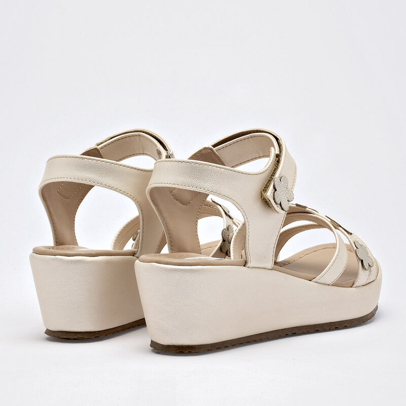 Moramora Zapato de graduaci&oacute;n para ni&ntilde;a beige image number null