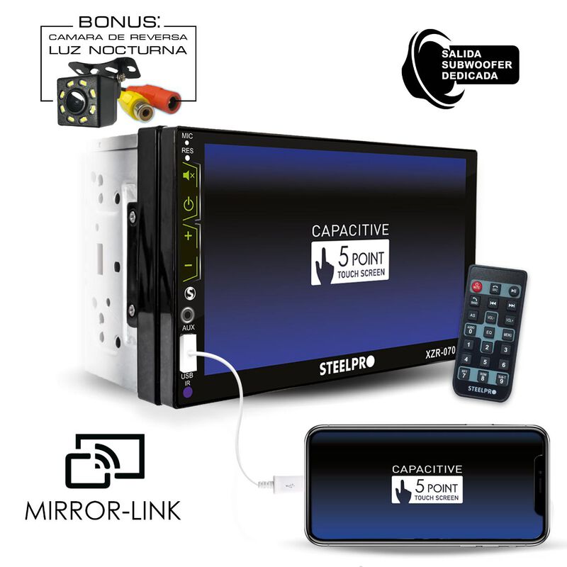 Autoestereo Con Usb Steelpro Xzr-070 image number null