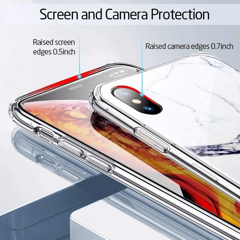 Funda &nbsp;esr Mimic Para Iphone X Y Xs Cristal Mar... image number null