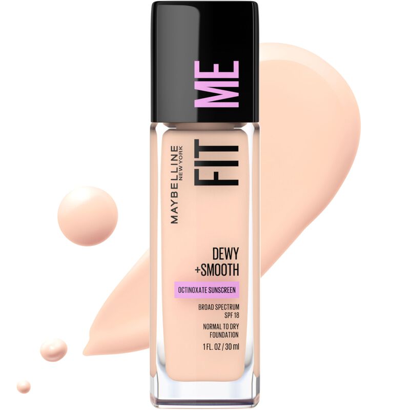 Base De Maquillaje L&iacute;quida Maybelline Fit Me De... image number null