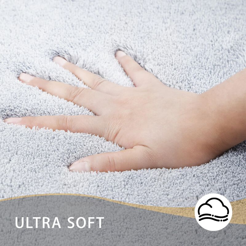 Alfombra Minidear 61 &times; 43 cm Gris Claro De Espu... image number null