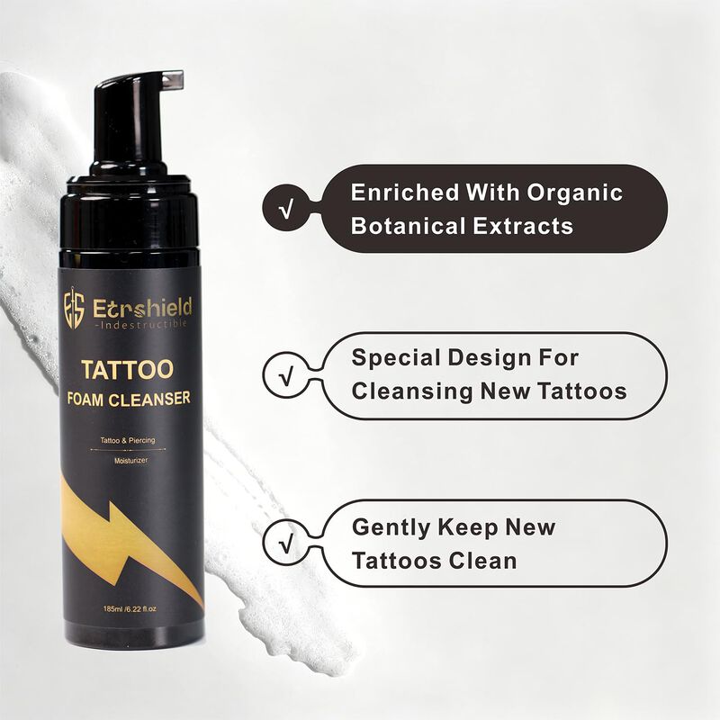Jab&oacute;n Para Tatuajes Es Etrshield 185 ml Con Sen... image number null