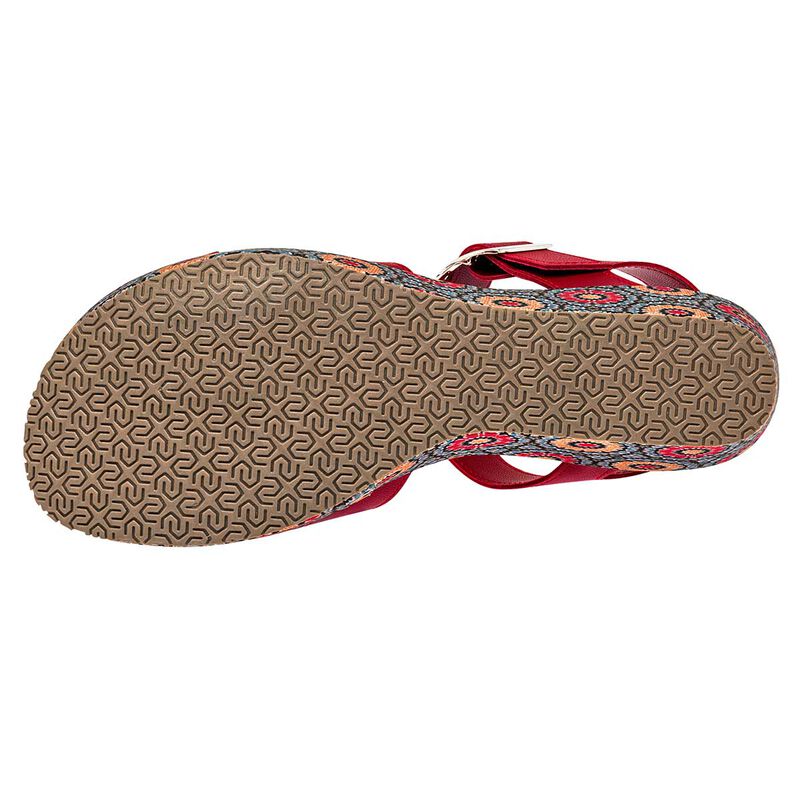Diexca Sandalia para mujer rojo image number null