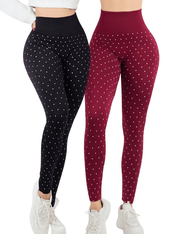 Set 2 Leggings Mujer Mayones LIC-0198-PX2 Varie... image number null