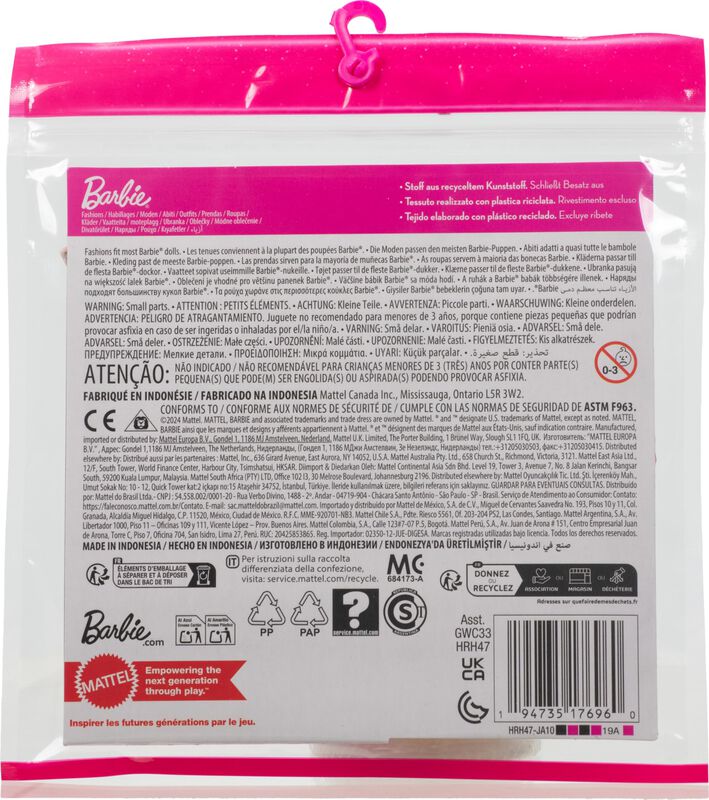 Pack De Moda Y Accesorios Para Barbie Y Ken Con... image number null