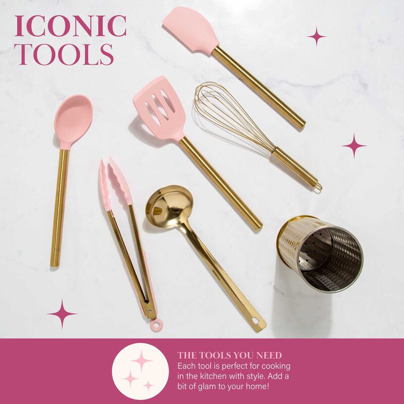 Juego De Utensilios De Cocina Paris Hilton Con ... image number null