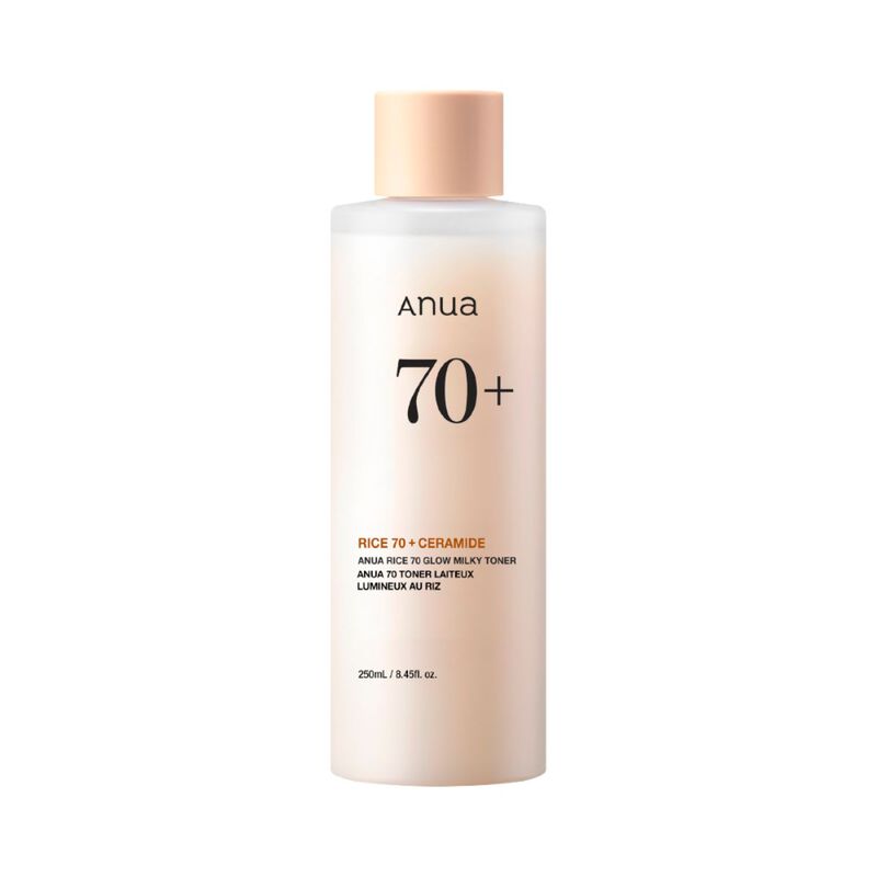 Anua Rice 70 Glow Milky Toner 250ml_glb/eu V3 image number null