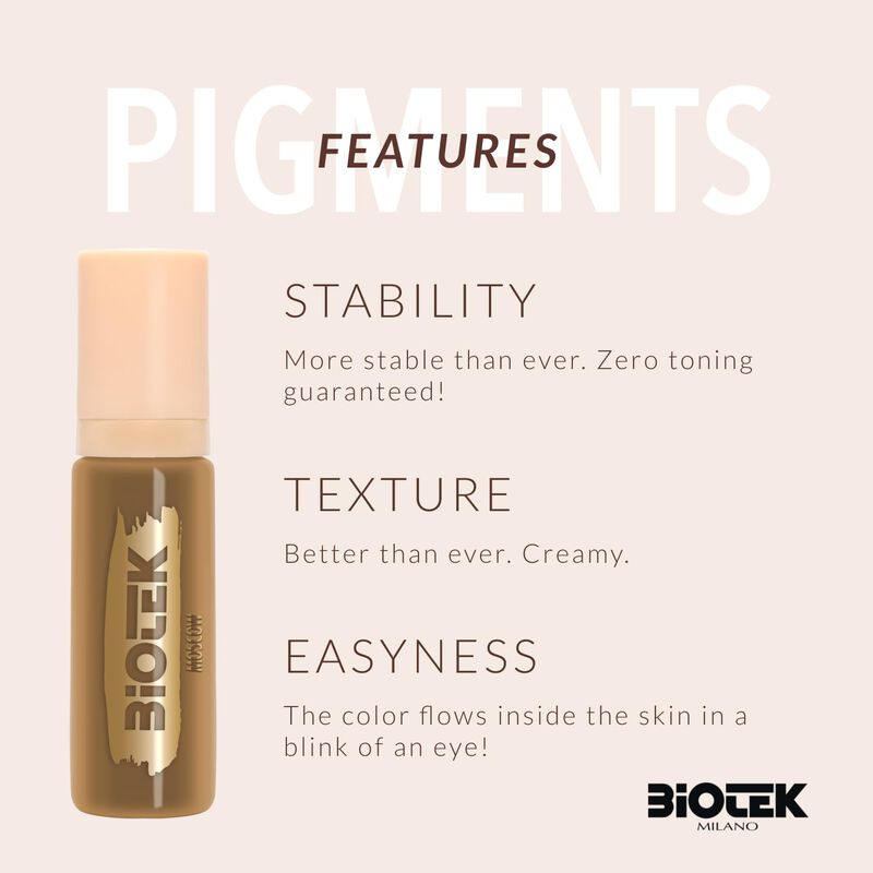 Pigmento Para Cejas Biotek 15 ml Mosc&uacute; - Hecho ... image number null