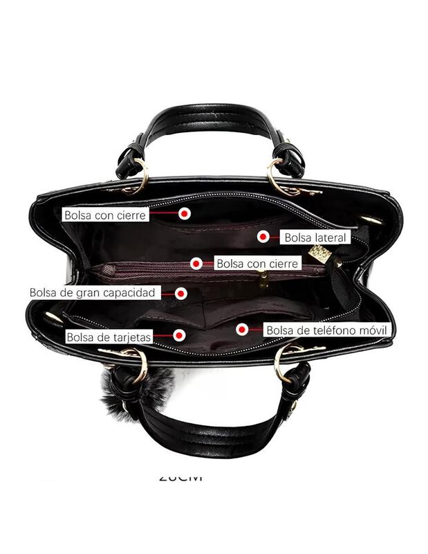 Bolsa Shoulder Pink Brule Banderacolor De Cuero... image number null