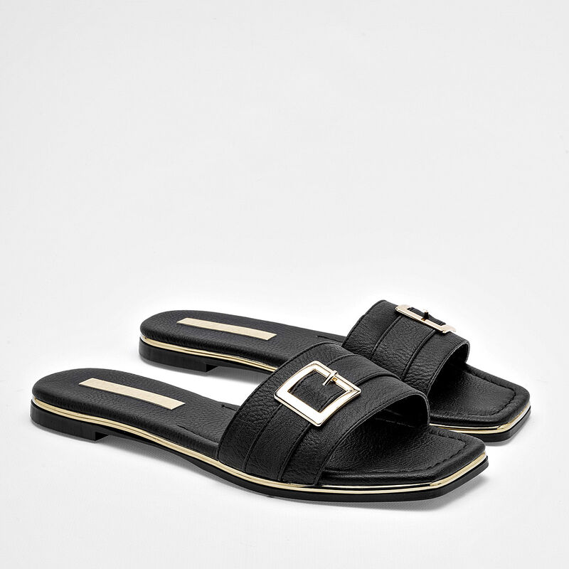 Moramora Sandalia para mujer negro image number null