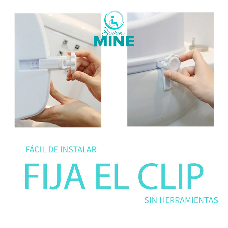 Incremento Aumento de Asiento para Baño con Tap... image number null