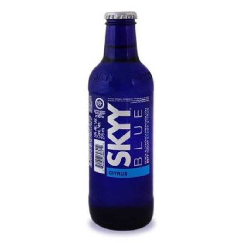 VODKA SKYY BLUE 275ML image number null