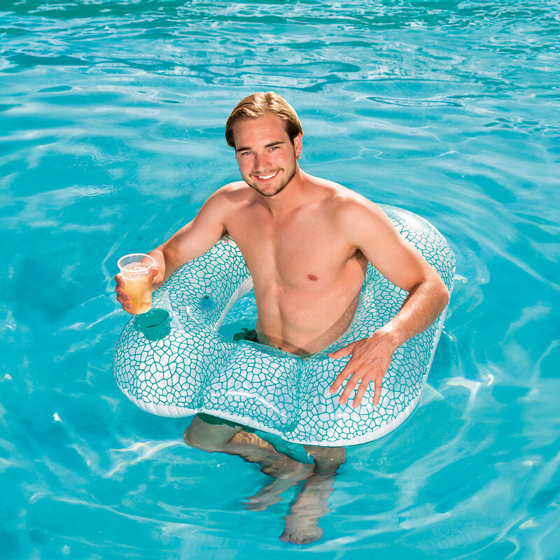 Sillón Inflable Acuático 1.02m x 94cm Blanco co... image number null