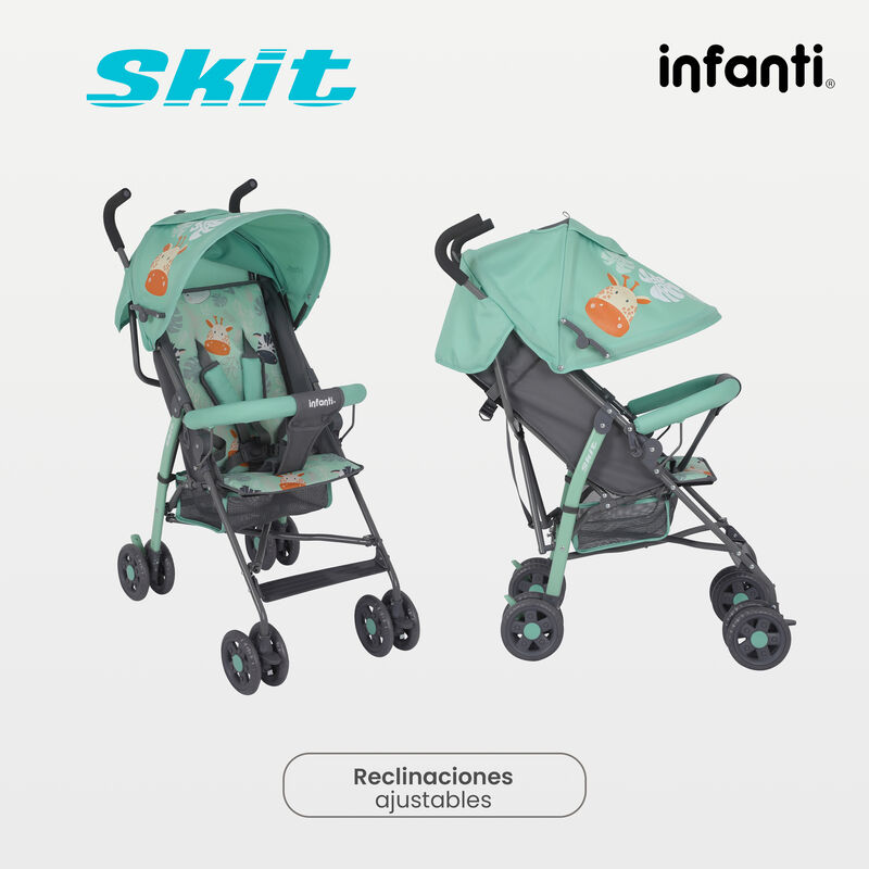 Carriola de Bast&oacute;n Skit Safari Verde image number null