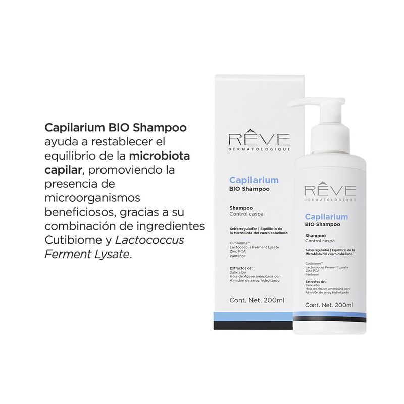 R&Ecirc;VE Capilarium Bio Shampoo 200 ml image number null