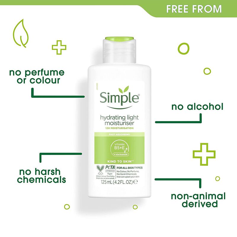 Hidratante Simple Hydrating Light 125 Ml Con Vi... image number null