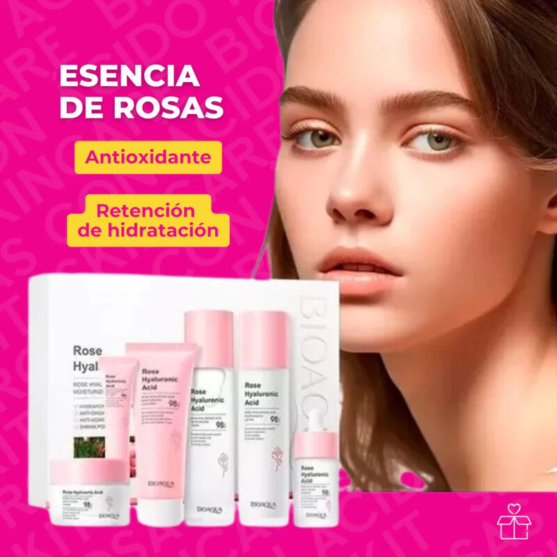 Set 6 Piezas Bioaqua Skincare Con Extracto De R... image number null