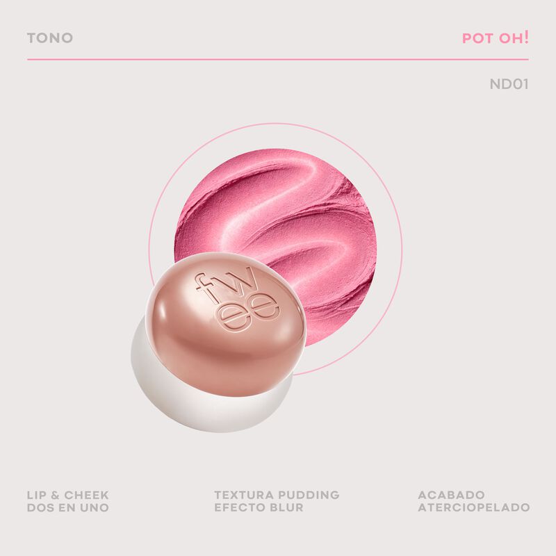 Fwee Lip & Cheek Blurry Pudding Pot Oh! image number null