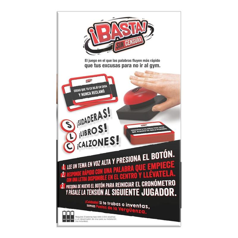 Juego De Mesa Basta Sin Censura Novelty image number null