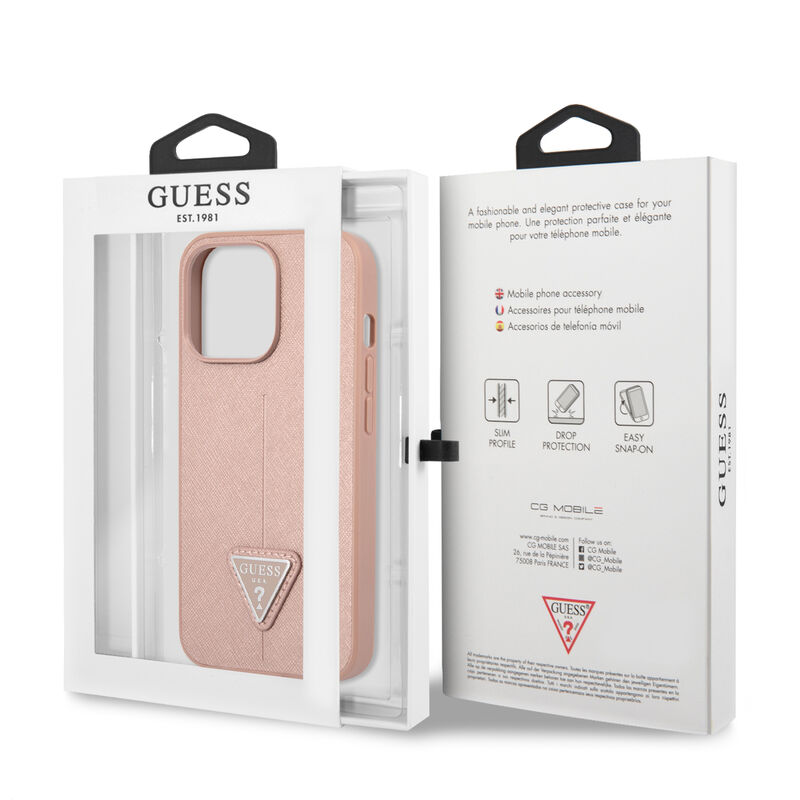Funda Guess Triángulo Para iPhone 13 Pro Max - ... image number null