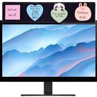 Tablero De Notas Yocoolfun 45 cm Negro Para Monitor