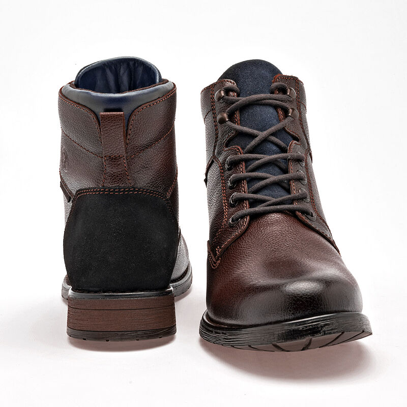 Verde T Bota para hombre caf&eacute;, marino image number null