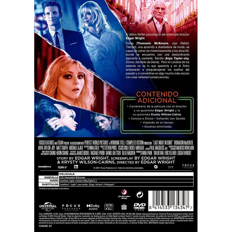 &Uacute;ltima noche en el Soho (DVD) [DVD] image number null