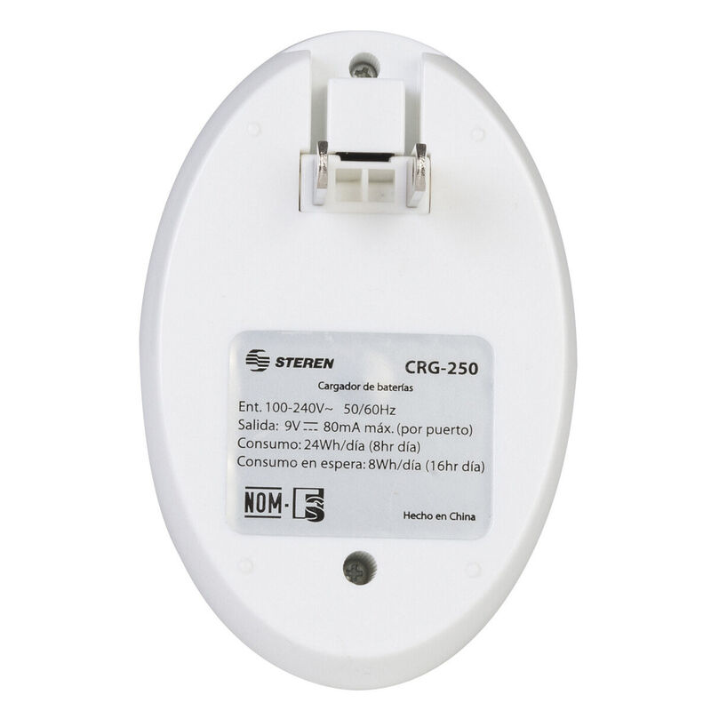 Cargador Inteligente De Pilas 9V. Incluye 2 Pil... image number null