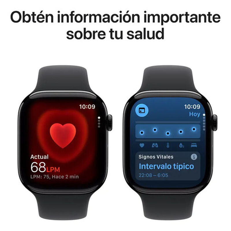 Apple Series 11 Watch (gps) 46 Mm Negro Azabach... image number null
